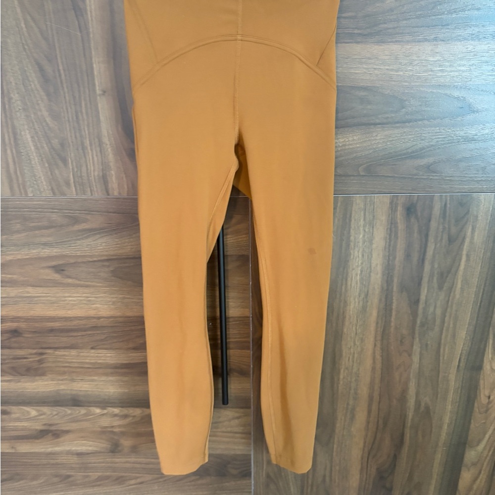 lululemon athletica tan Leggings